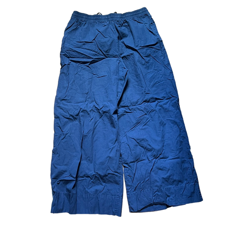 Zara Deep Blue Oversized Trousers - Picture 2 of 4